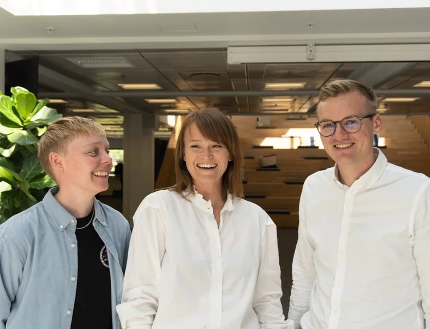 Anna, Pernille og Emil